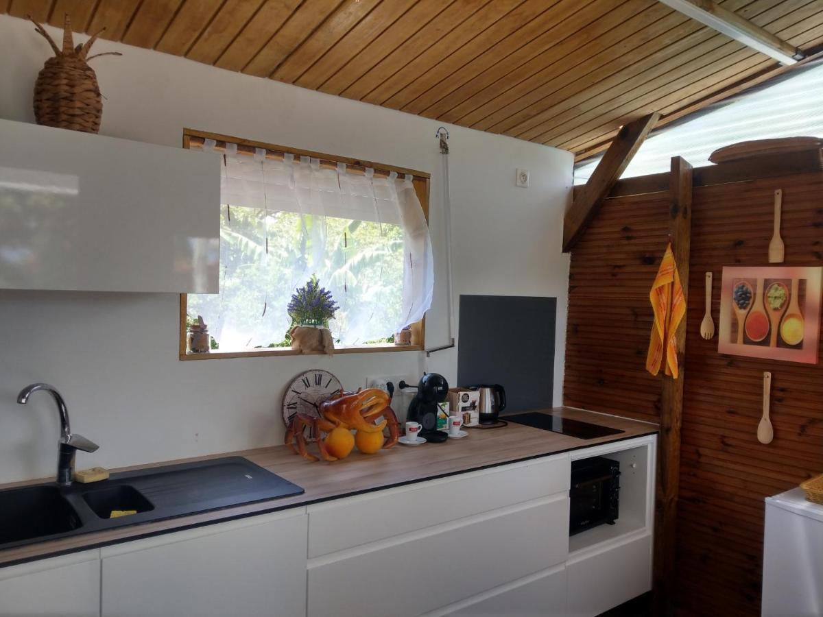 S'Cale Tropikal - Gite Cosy Avec Piscine Privee Petit-Canal Exterior foto