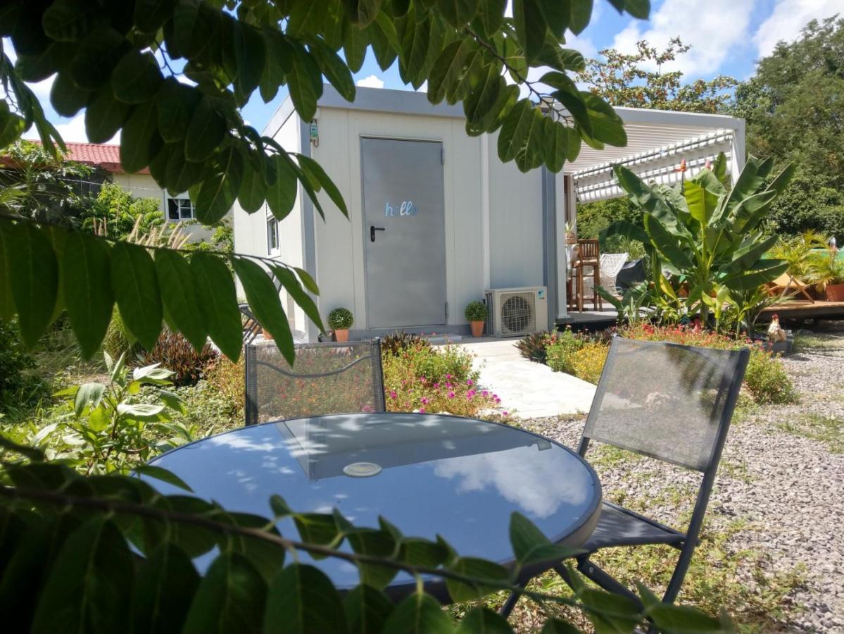 S'Cale Tropikal - Gite Cosy Avec Piscine Privee Petit-Canal Exterior foto